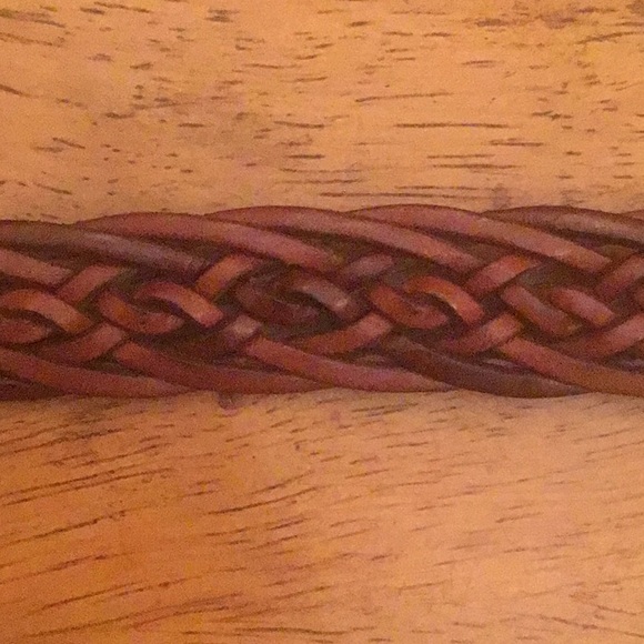 Talbots Leather Braided Belt - Picture 4 of 6
